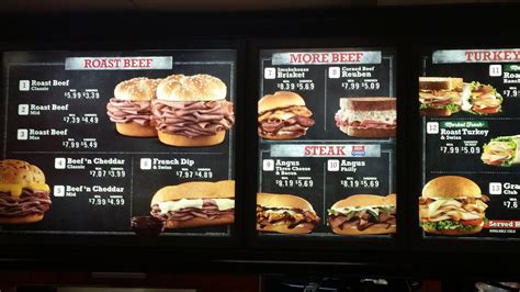 arby's aberdeen menu